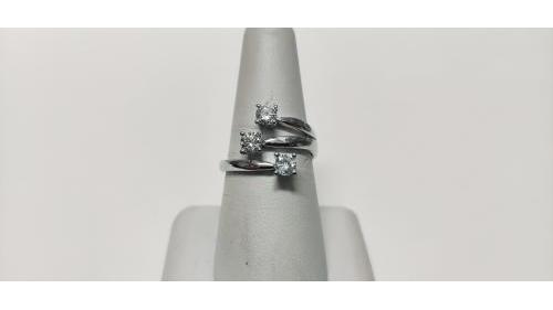 Anello modello ReCarlo con Diamanti per un totale di 0,54 Ct.