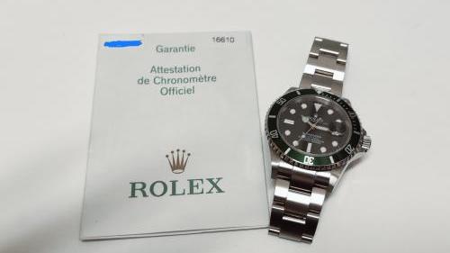 Rolex Submariner Ghiera Verde, ottimo stato.